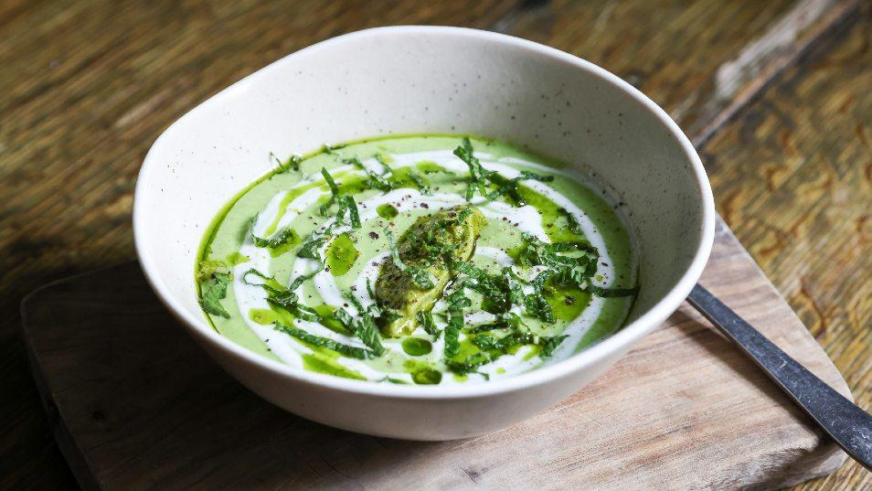 Chilled Courgette Soup